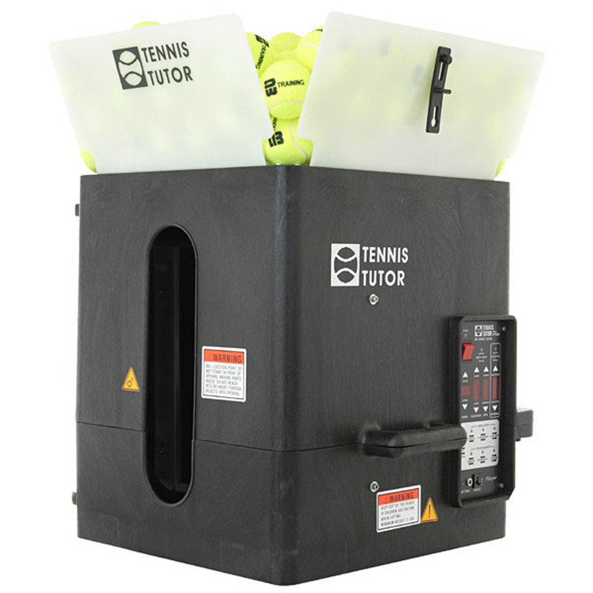 Lance-balles TUTOR plus player sur batterie-tele mobile