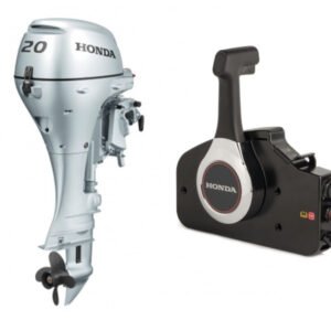 HONDA BF20 SRTU arbre court commande déportée trim